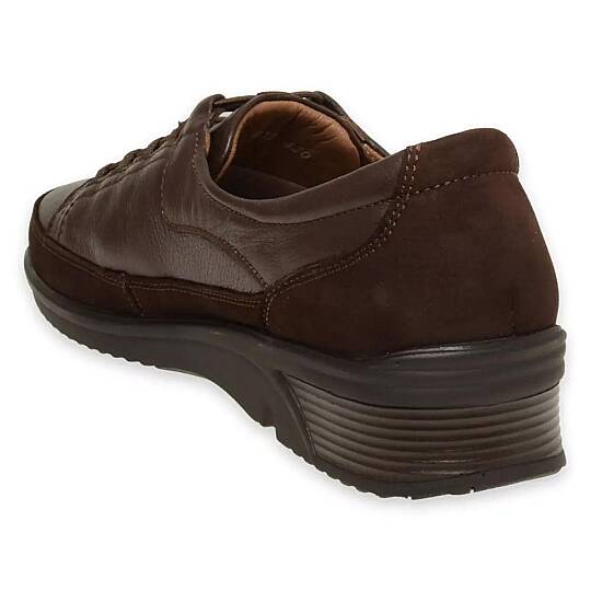 Forelli 48201-G Bety Kahve Kadın Comfort Deri Ayakkabı - 3