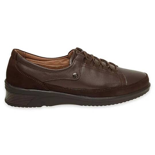 Forelli 48201-G Bety Kahve Kadın Comfort Deri Ayakkabı - 2