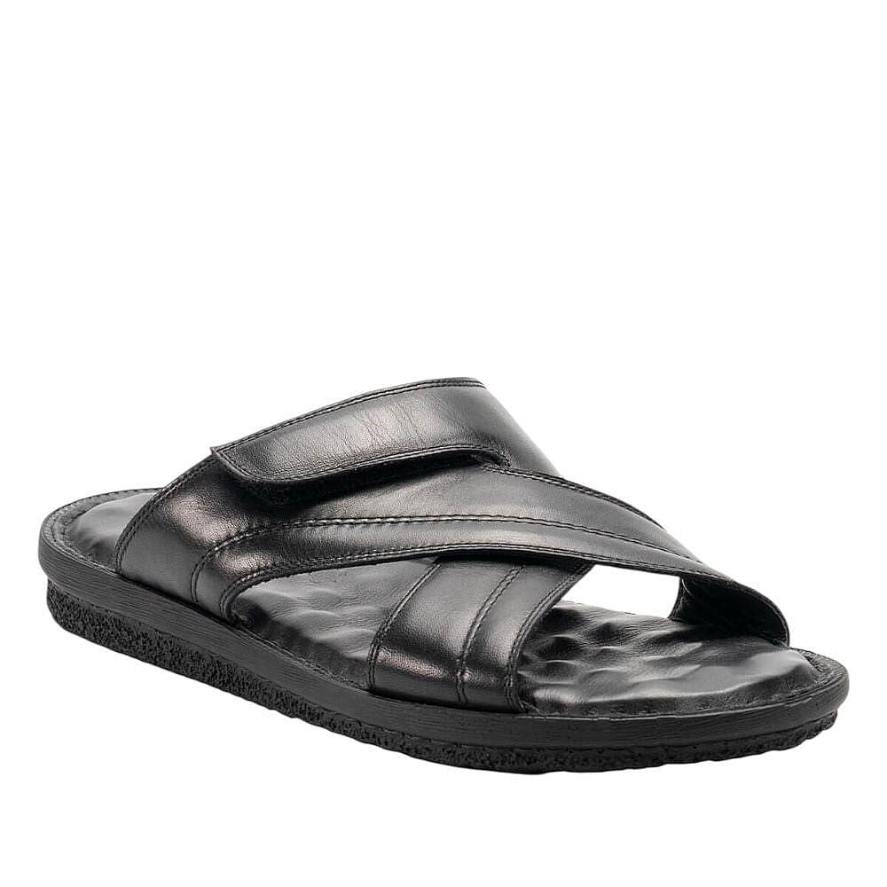Forelli 49108-G Talu Siyah Erkek Günlük Terlik - 1