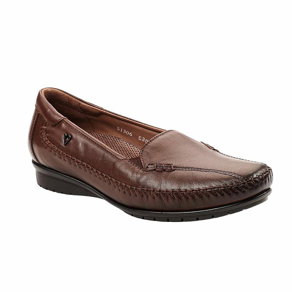 Forelli 51306 Marla-G Taba Kadın Comfort Deri Ayakkabı - 1