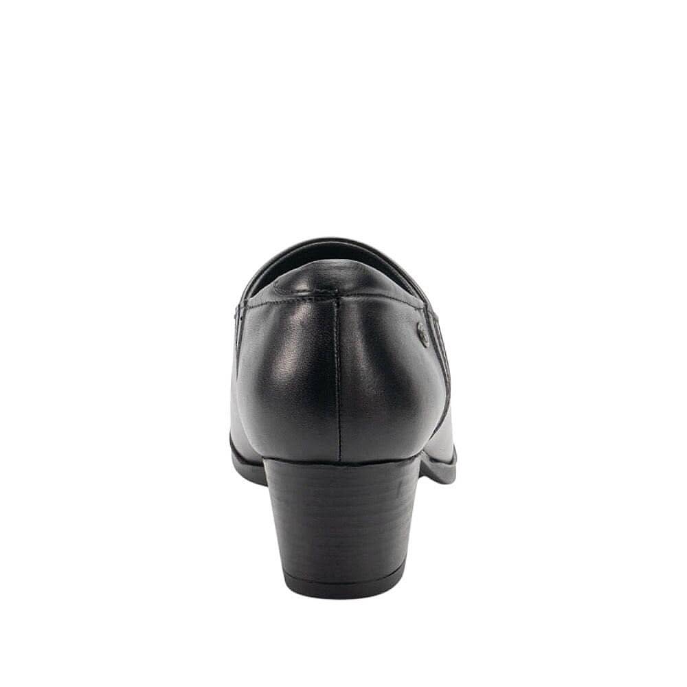 Forelli 53411-G Delux Siyah Kadın Comfort Deri Ayakkabı - 3