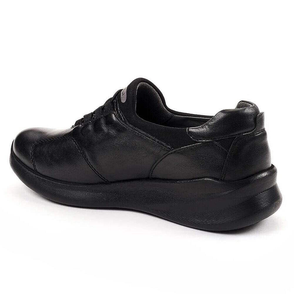 Forelli 54501-G Sandra Siyah Kadın Comfort Deri Ayakkabı - 3