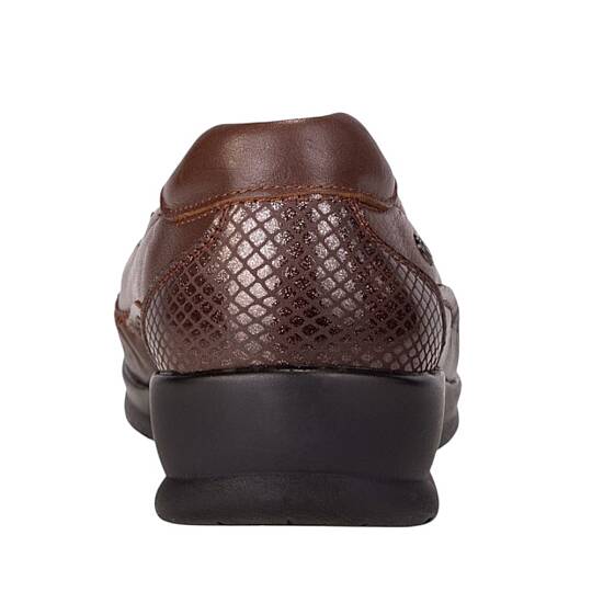 Forelli 55022-H Lina Taba Kadın Comfort Deri Ayakkabı - 3
