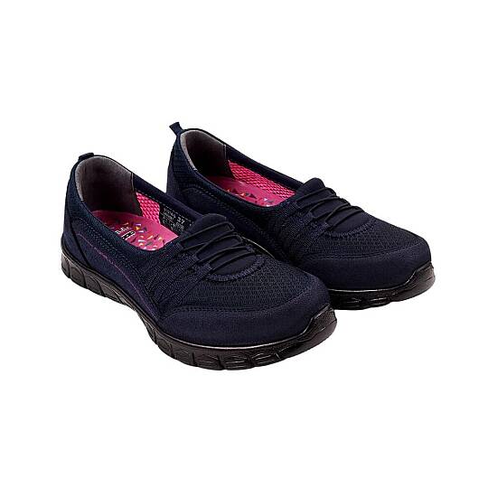 Forelli 61014-G Lisa Lacivert Kadın Comfort Spor Ayakkabı - 2