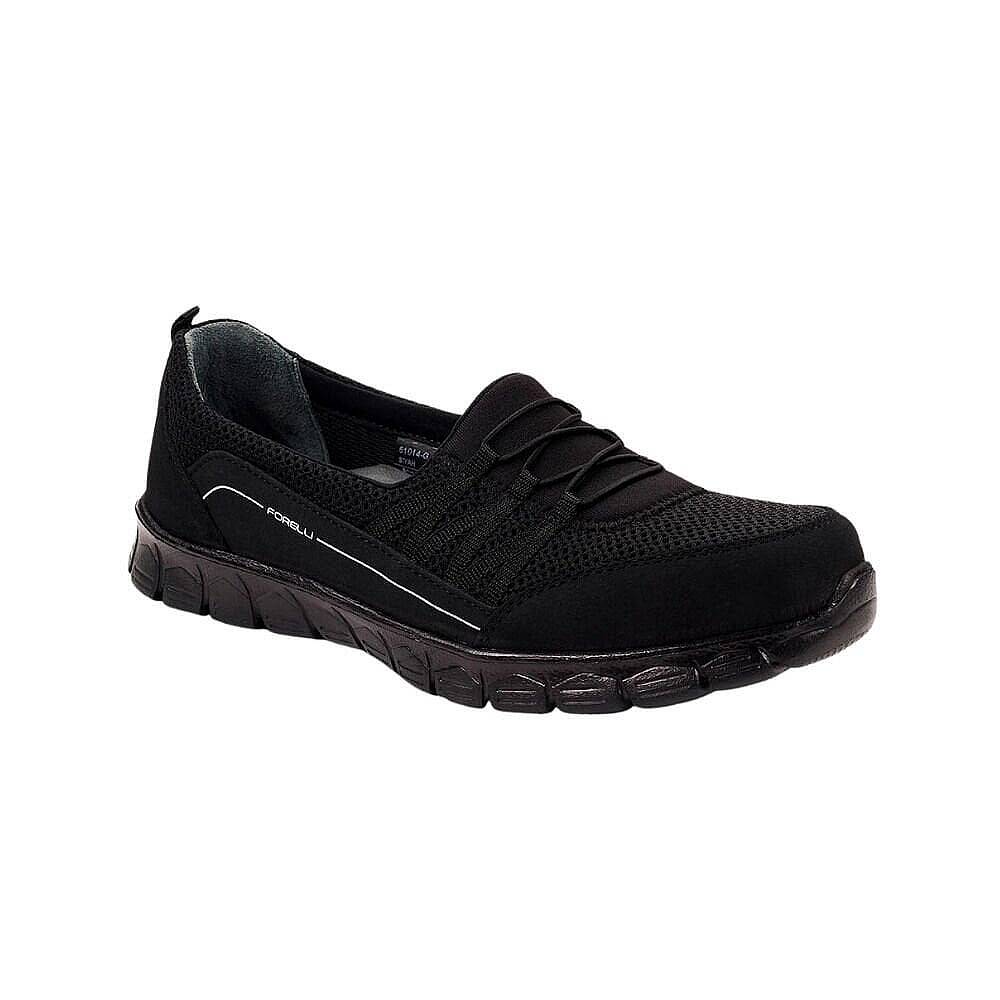 Forelli 61014-G Lisa Siyah Kadın Comfort Spor Ayakkabı - 1