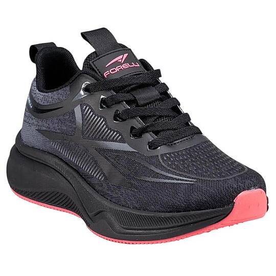 Forelli 90034-G Fortelaz Siyah Kadın Comfort Spor Ayakkabı