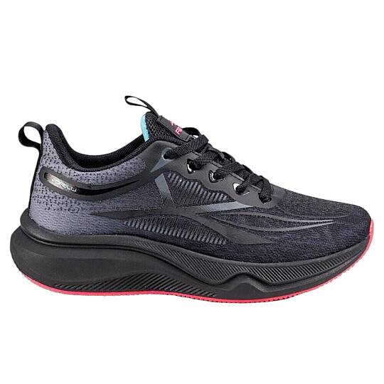Forelli 90034-G Fortelaz Siyah Kadın Comfort Spor Ayakkabı - 2