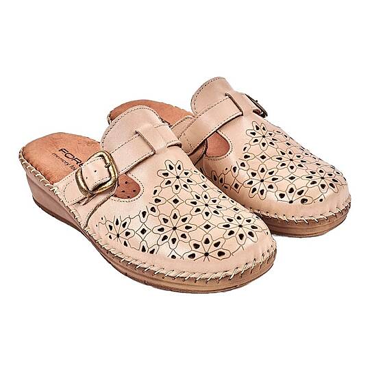 Forelli Cary-H 80625 Bej Kadın Günlük Sabo Terlik - 2