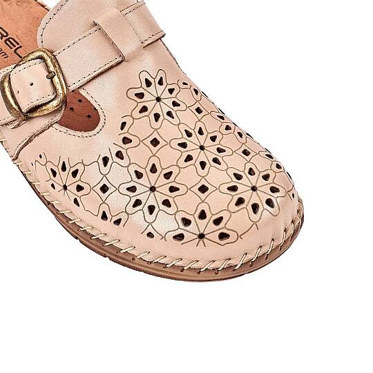 Forelli Cary-H 80625 Bej Kadın Günlük Sabo Terlik - 3