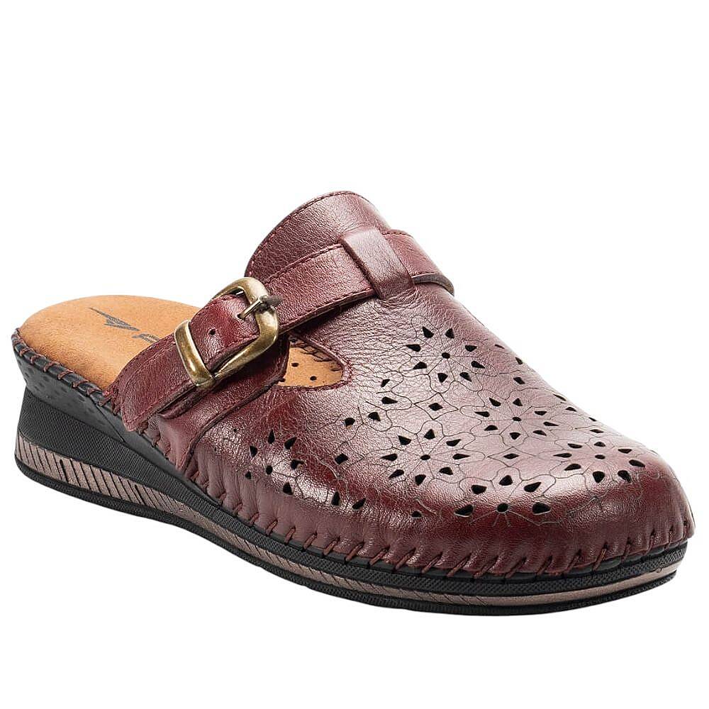 Forelli Cary-H 80625 Bordo Kadın Günlük Sabo Terlik - 1