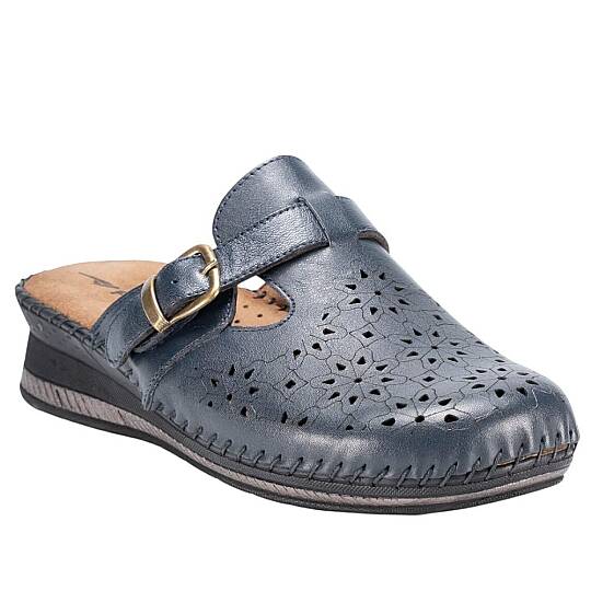 Forelli Cary-H 80625 Lacivert Kadın Günlük Sabo Terlik
