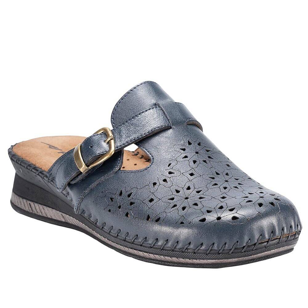 Forelli Cary-H 80625 Lacivert Kadın Günlük Sabo Terlik - 1