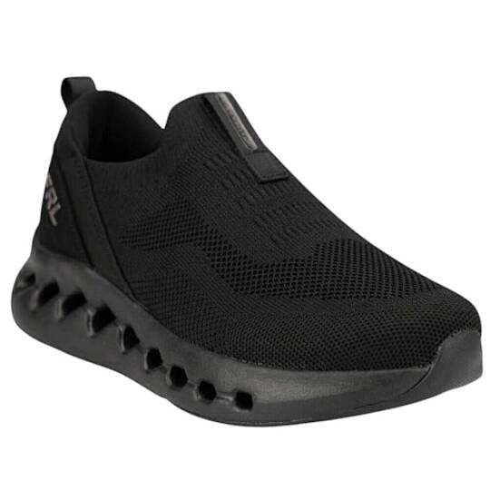 Forelli F250404-G Heidi Siyah Kadın Comfort Spor Ayakkabı