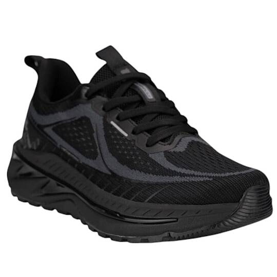 Forelli F250416-G Riga Siyah Kadın Comfort Spor Ayakkabı