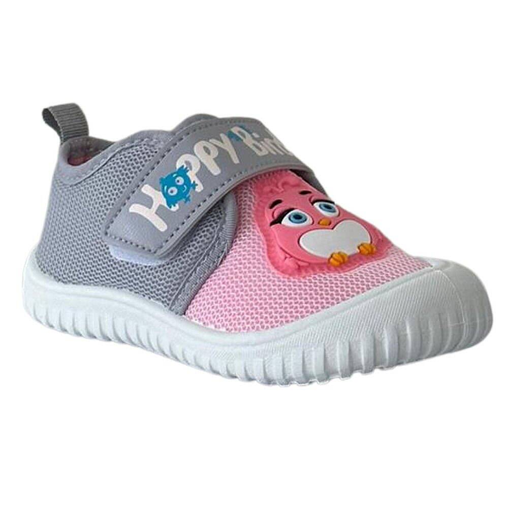 Gezer 3356.00 Pembe/Gri Bebe Kreş Yazlık Ev Ayakkabısı - 1