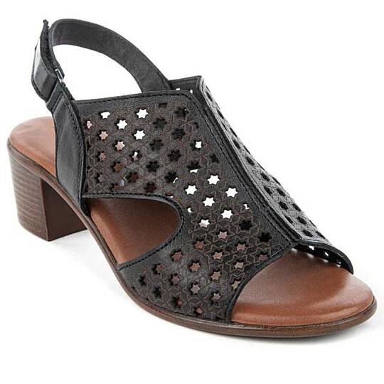Hush Puppies 624216 Fito Siyah Kadın Anatomik Sandalet