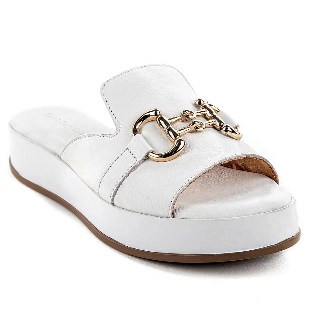 Hush Puppies 624219 Asan Beyaz Kadın Anatomik Terlik - 1