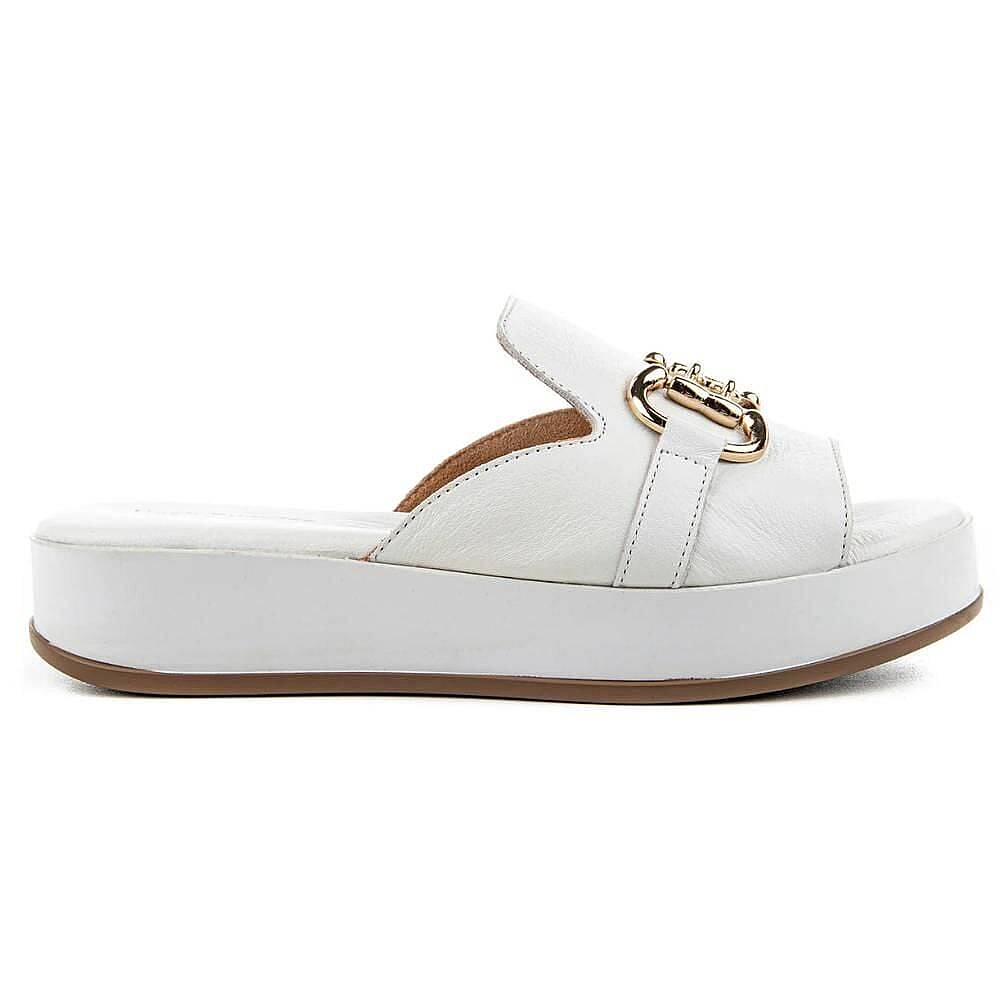 Hush Puppies 624219 Asan Beyaz Kadın Anatomik Terlik - 2