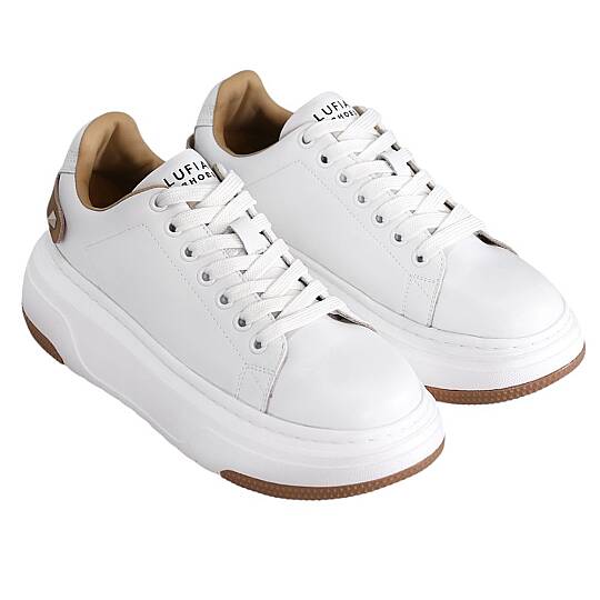 Lufian Adel Beyaz Kadın Sneaker - 3