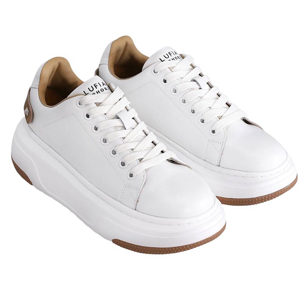 Lufian Adel Beyaz Kadın Sneaker - 3