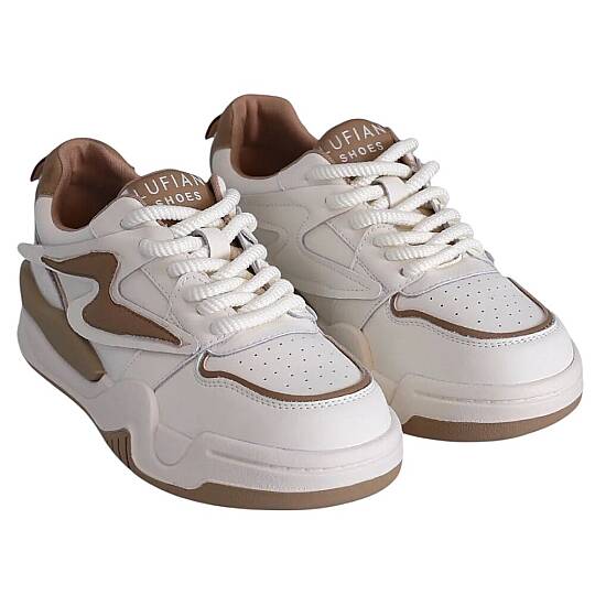 Lufian Maya Bej Kadın Sneaker - 3