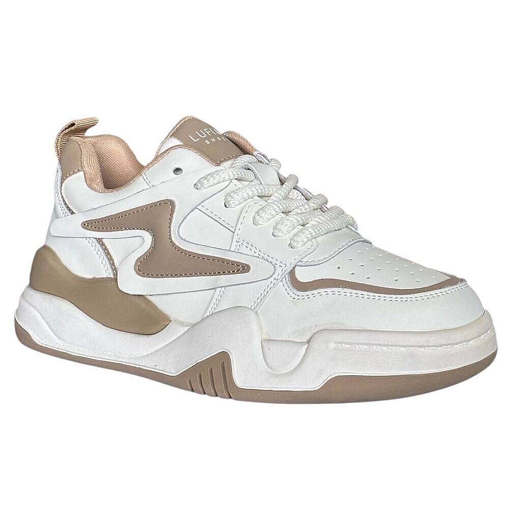 Lufian Maya Bej Kadın Sneaker - 1