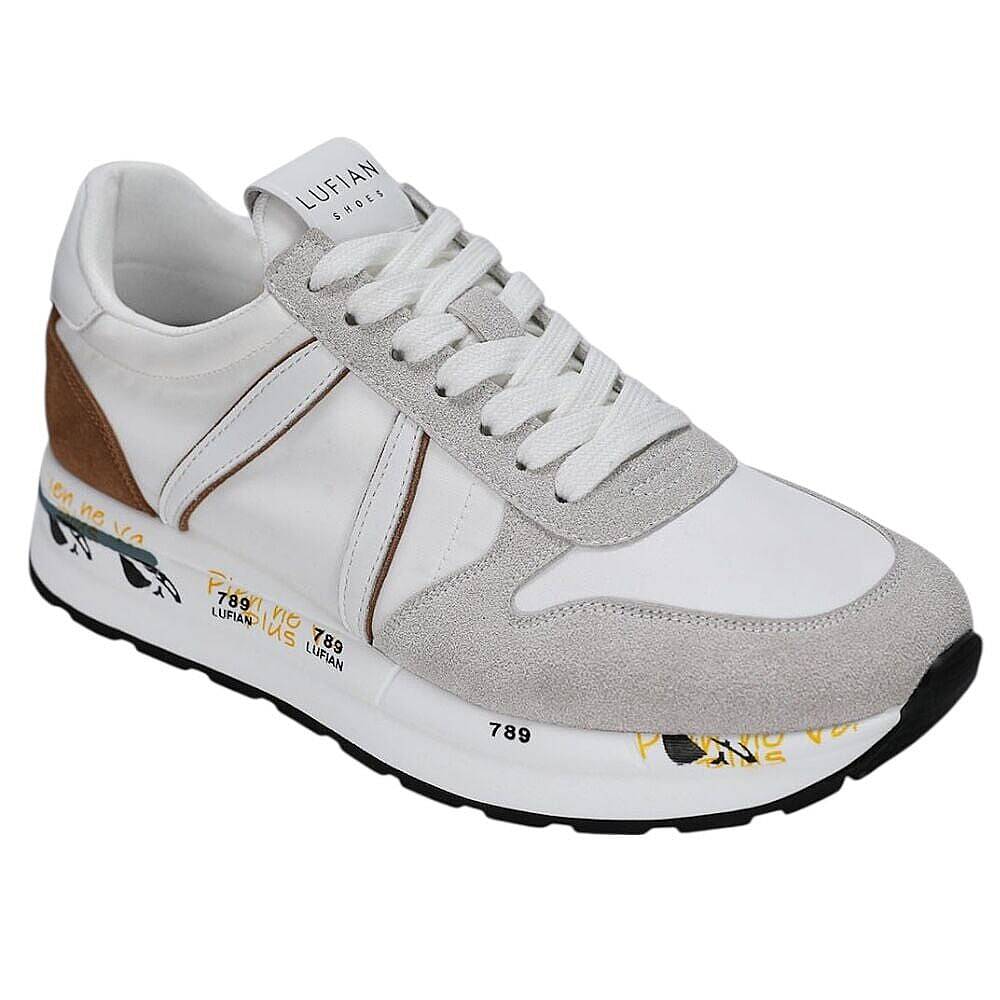 Lufian Rex Beyaz Erkek Sneaker - 1