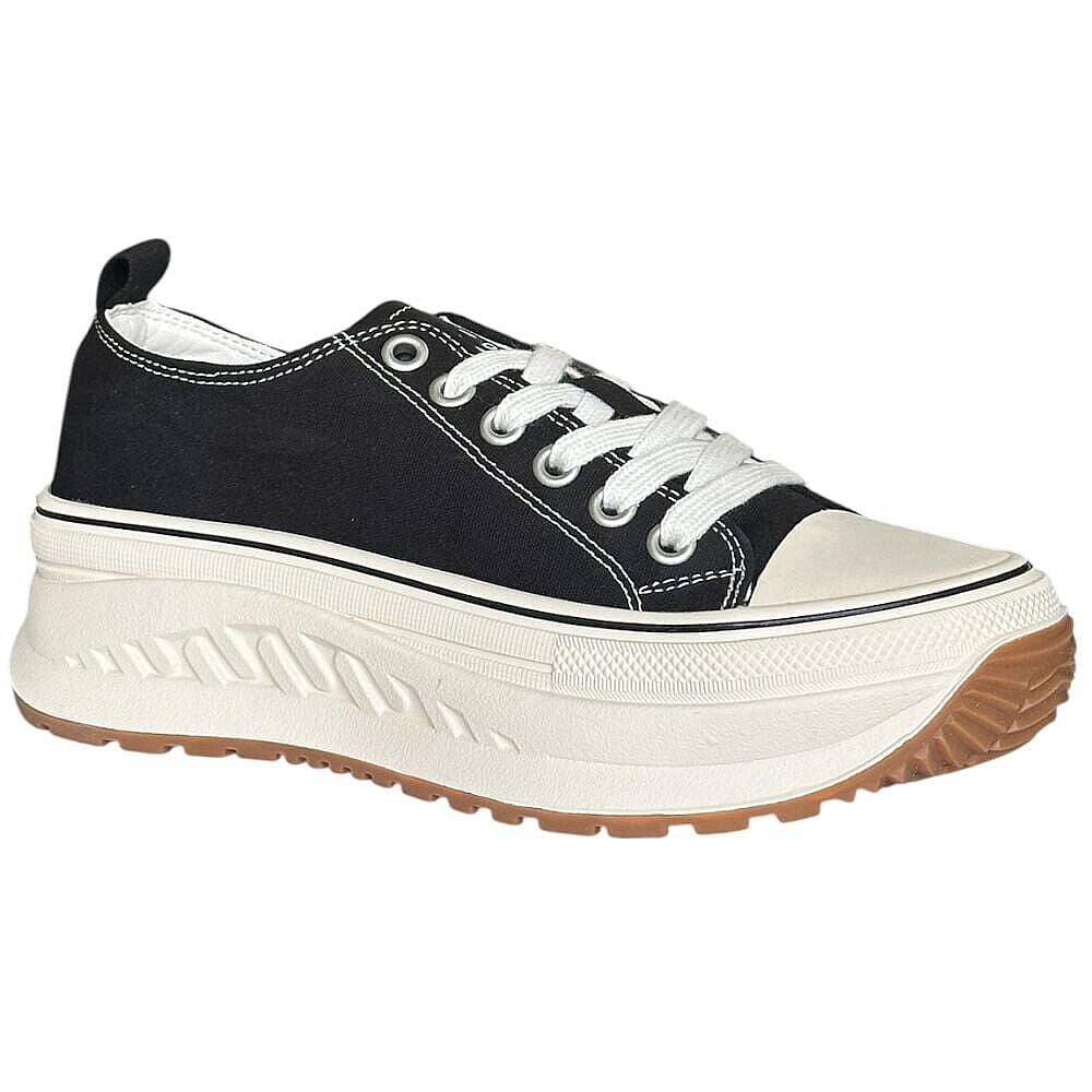 Lufian Shay Siyah Kadın Sneaker - 1