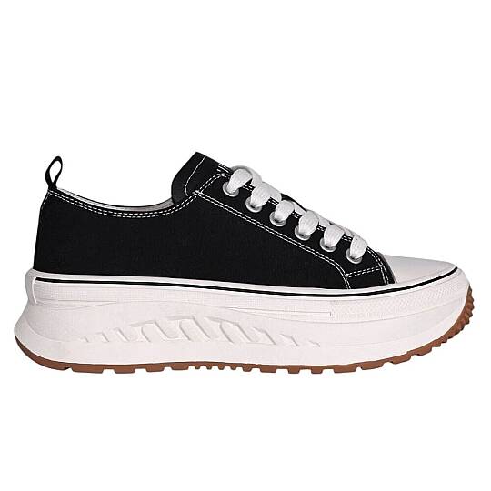 Lufian Shay Siyah Kadın Sneaker - 2