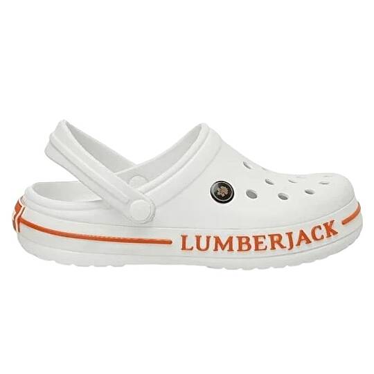 Lumberjack Devon 5FX Beyaz Kadın Sabo Terlik - 2