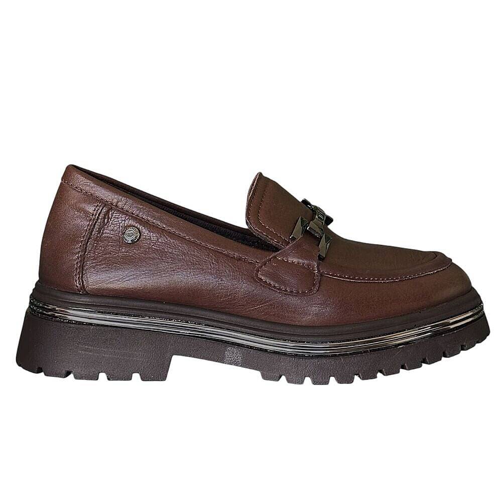 Mammamia D26KA-3220-B Kahve Kadın Comfort Deri Ayakkabı - 2