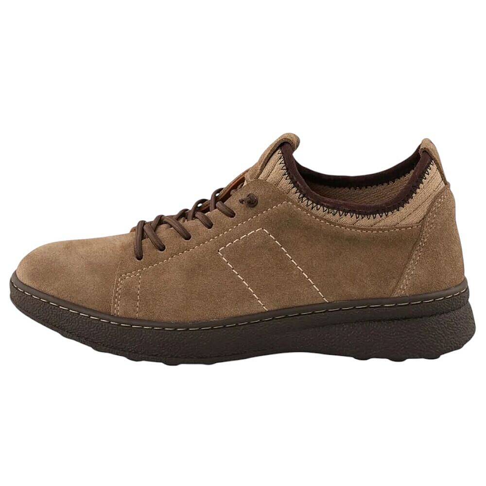 Mammamia D26KA-510-B Vizon Süet Kadın Comfort Ayakkabı - 2
