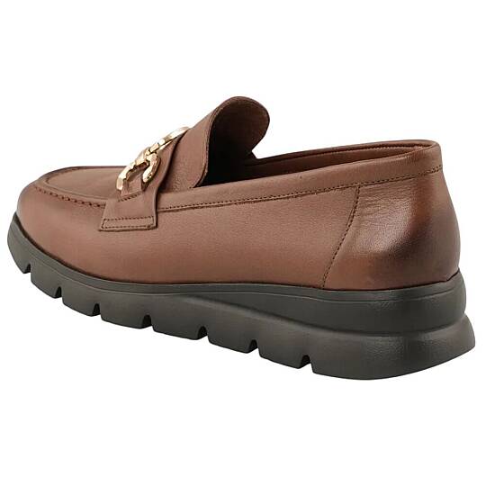 Mammamia D26KA-710-B Kahve Kadın Comfort Deri Ayakkabı - 3