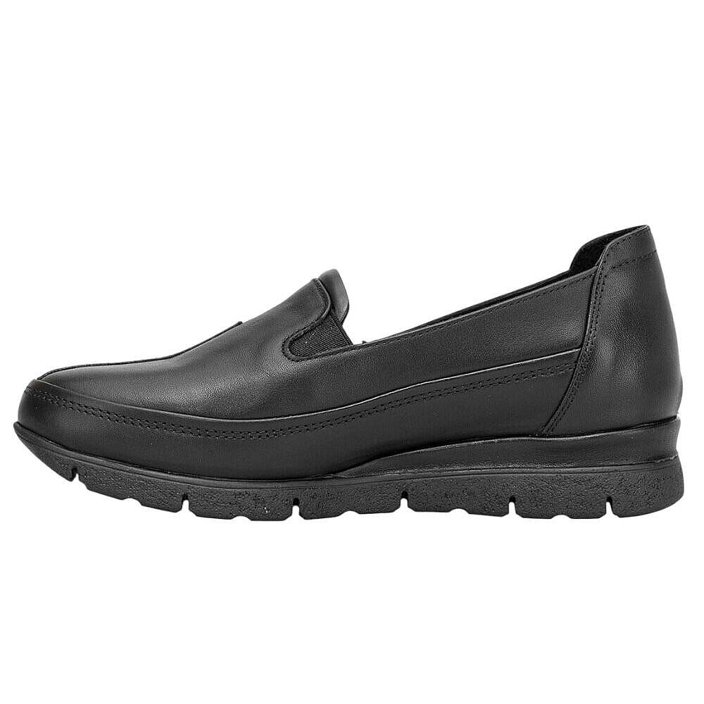 Mammamia D26YA-3985-B Siyah Kadın Comfort Deri Ayakkabı - 3