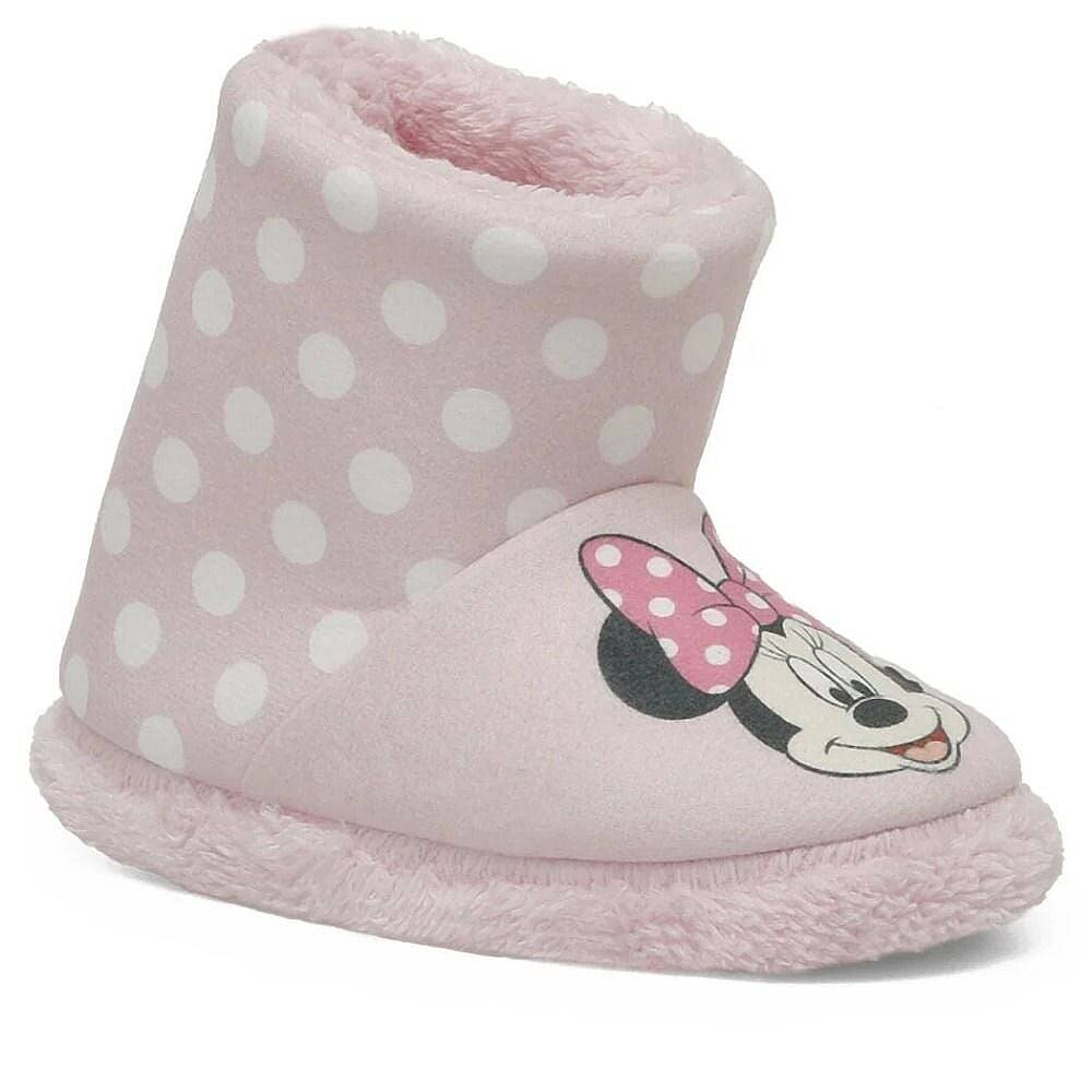 Mickey Mouse Roya 4PR Pembe Çocuk Ev Botu - 1