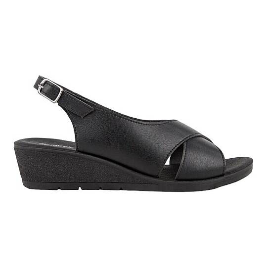 Muya 31028 Vienza Siyah Kadın Anatomik Sandalet - 2