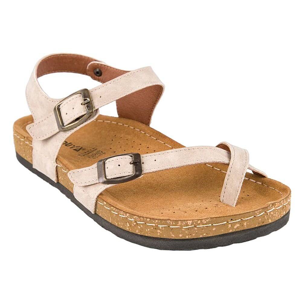 Muya 31104 Verona Krem Kadın Anatomik Sandalet - 1