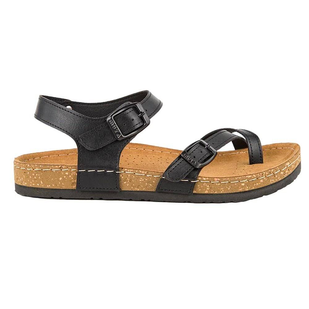 Muya 31104 Verona Siyah Kadın Anatomik Sandalet - 2
