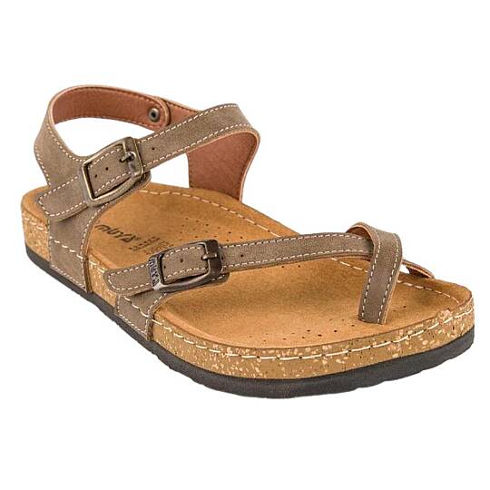 Muya 31104 Verona Vizon Kadın Anatomik Sandalet