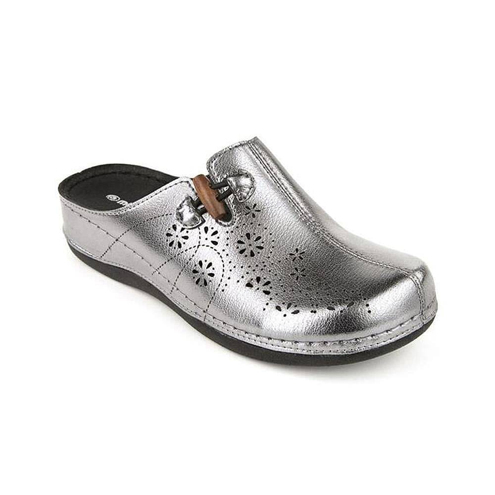 Muya 31106 Freya Kurşun Kadın Comfort Sabo Terlik - 1
