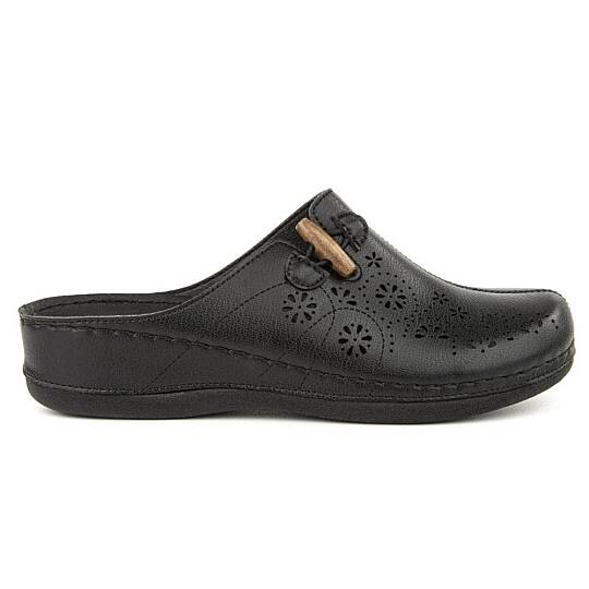 Muya 31106 Freya Siyah Kadın Comfort Sabo Terlik - 2