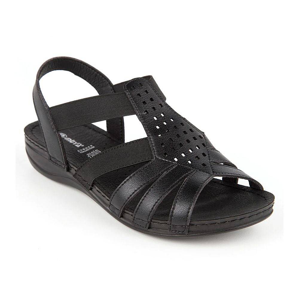 Muya 31143 Amanda Siyah Kadın Anatomik Sandalet - 1