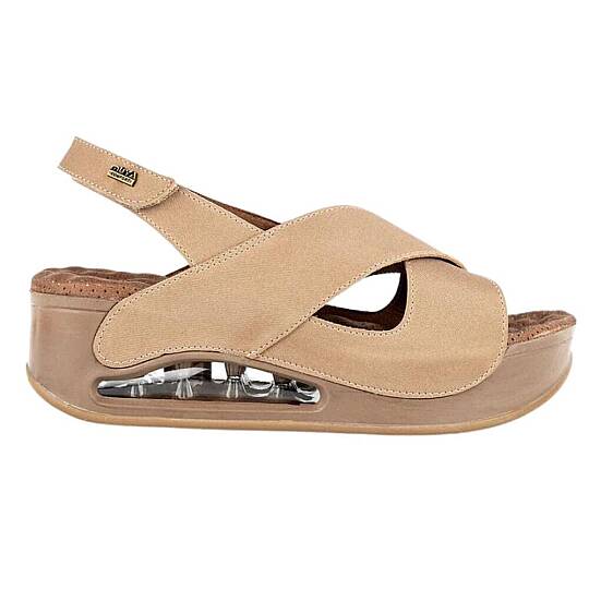 Muya 31213 Assos Altın Kadın Air Taban Sandalet - 2