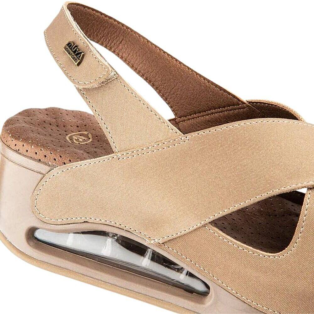 Muya 31213 Assos Altın Kadın Air Taban Sandalet - 3
