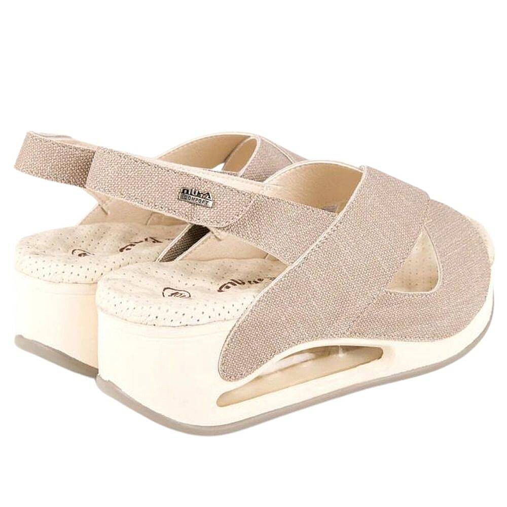 Muya 31213 Assos Krem Kadın Air Taban Sandalet - 3