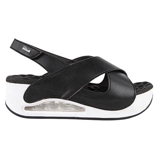 Muya 31213 Assos Siyah Kadın Air Taban Sandalet - 2