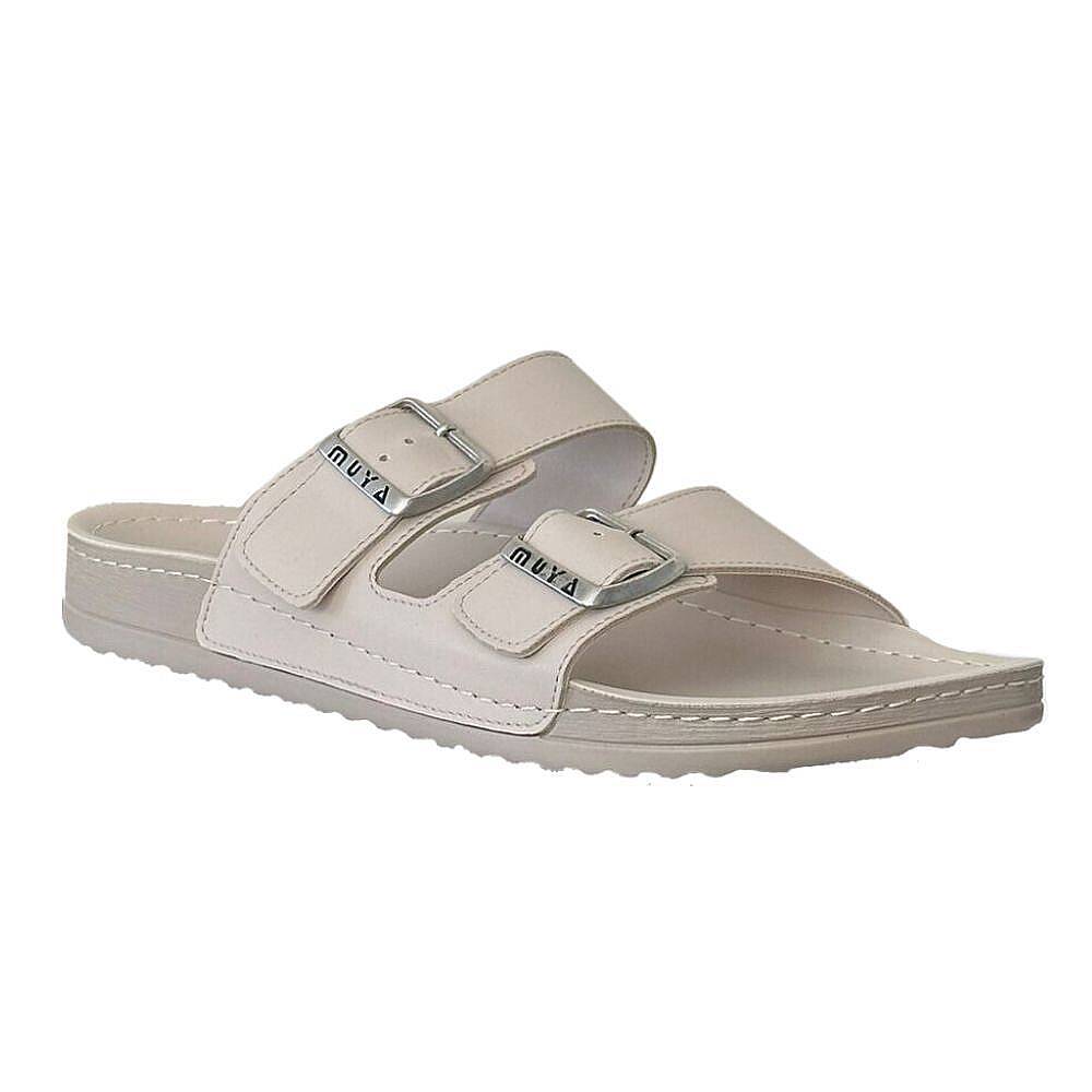 Muya 31410 Nova Full Krem Erkek Günlük Terlik - 1