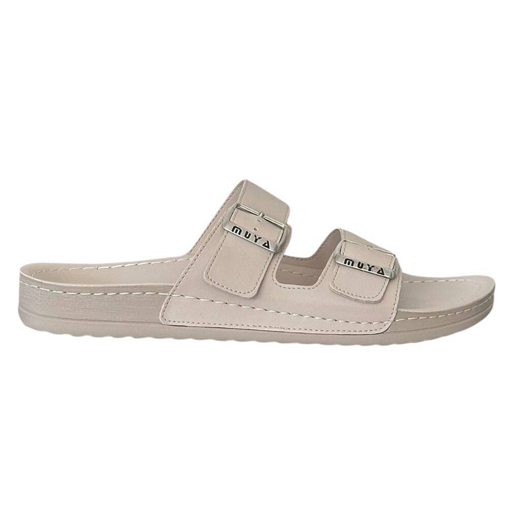 Muya 31410 Nova Full Krem Erkek Günlük Terlik - 2
