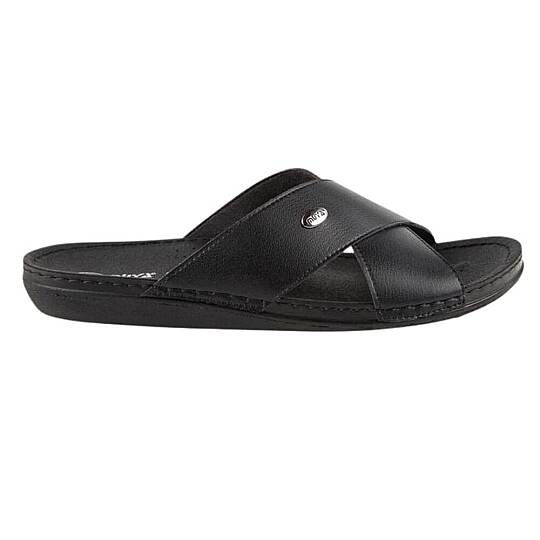 Muya 31428 Python Siyah Erkek Günlük Terlik - 2
