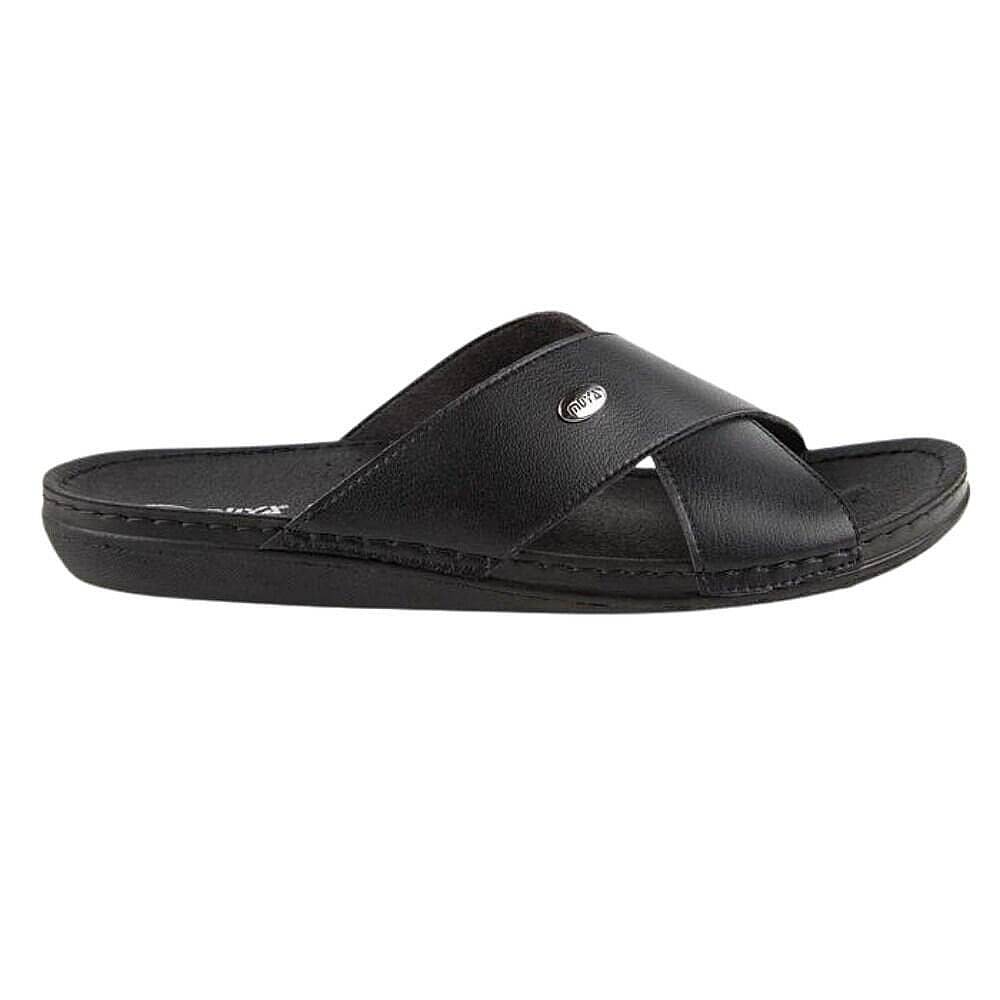 Muya 31428 Python Siyah Erkek Günlük Terlik - 2